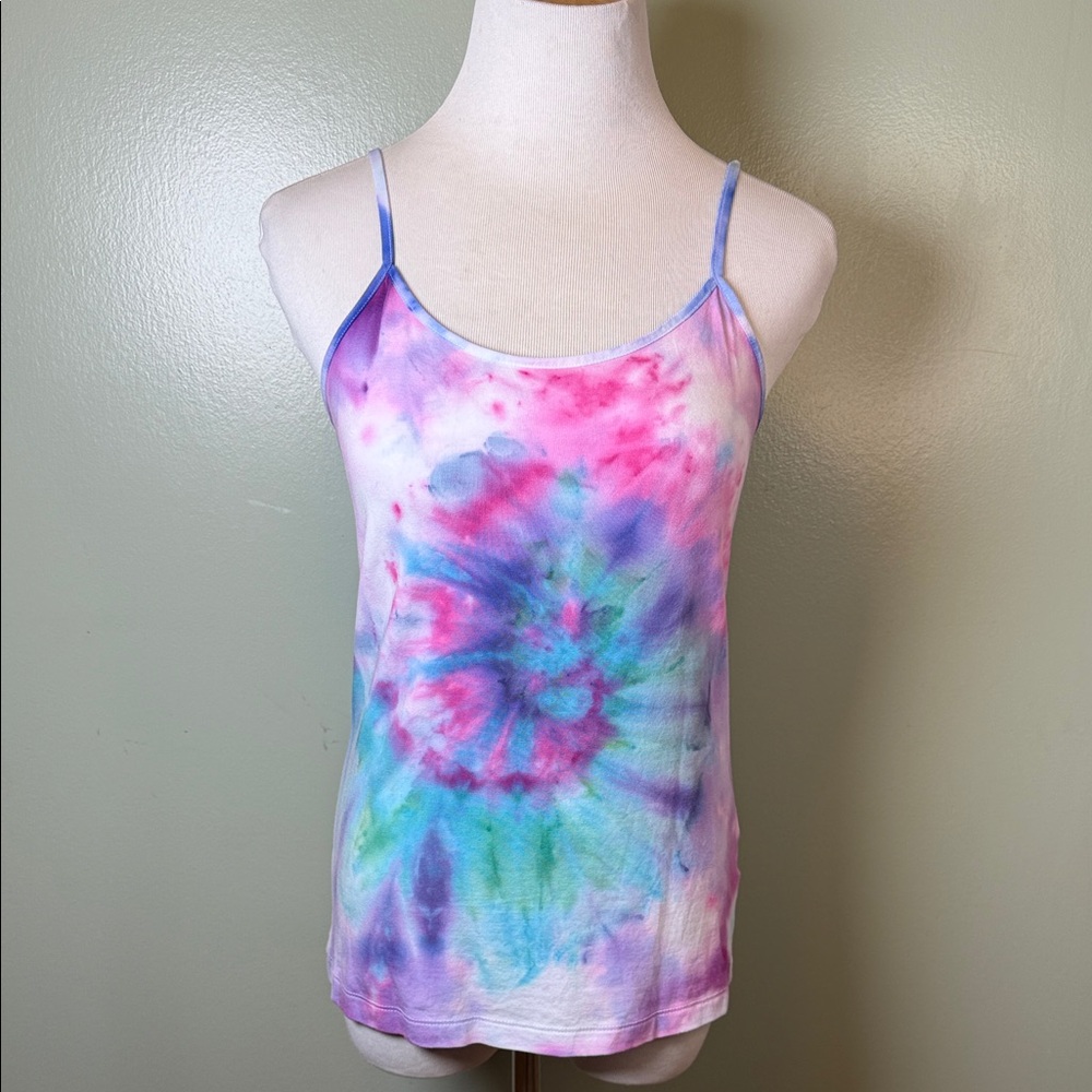 Tie-Dye Spaghetti Strap Top